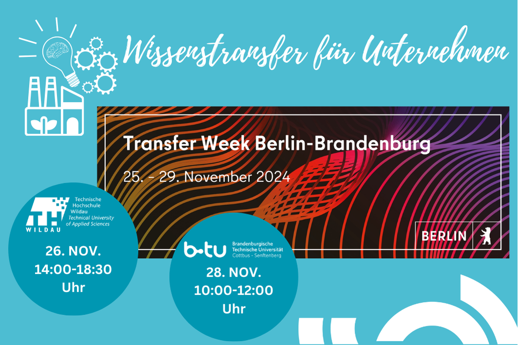 Transfer Week Berlin-Brandenburg, Veranstaltungshinweis